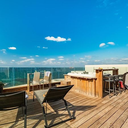Penthouse 3Br + Roof Top + Parking - On The Beach Haïfa Extérieur photo