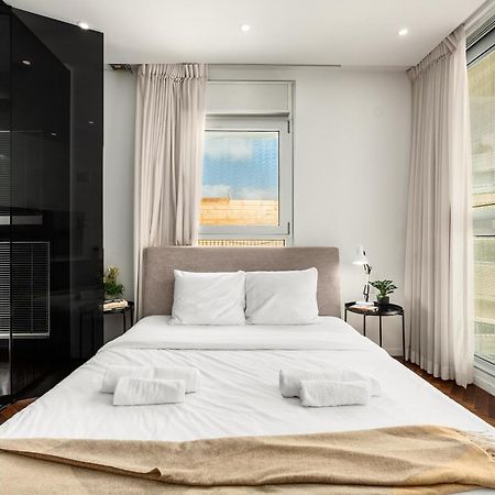 Penthouse 3Br + Roof Top + Parking - On The Beach Haïfa Extérieur photo