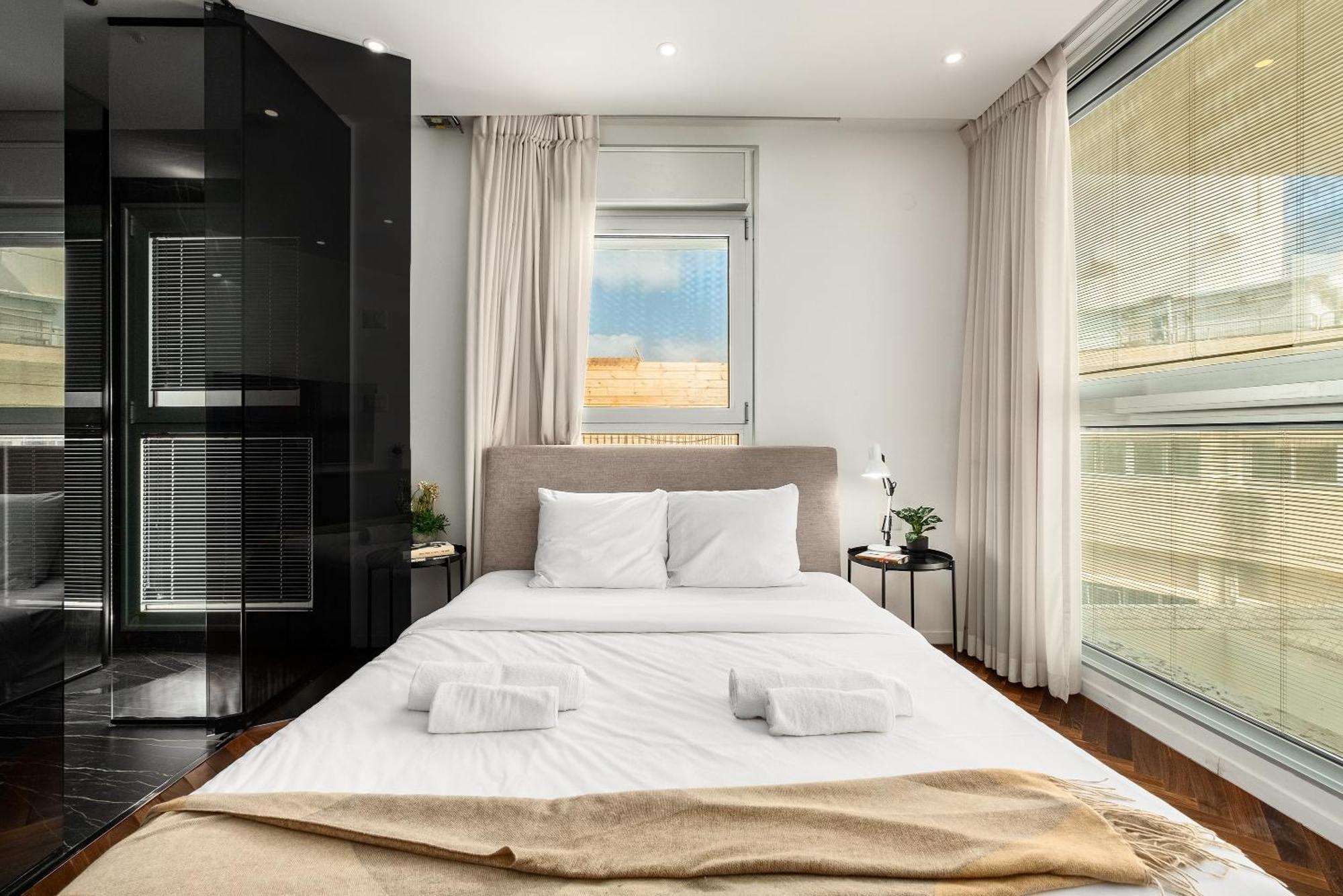 Penthouse 3Br + Roof Top + Parking - On The Beach Haïfa Extérieur photo